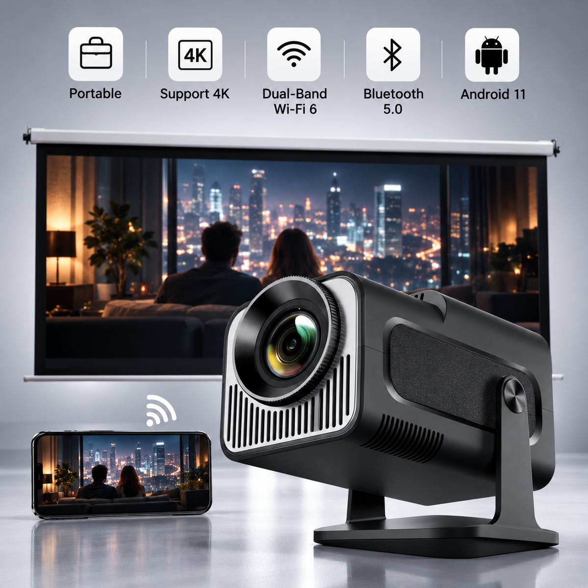 Cinévia® Pro Smart Beamer